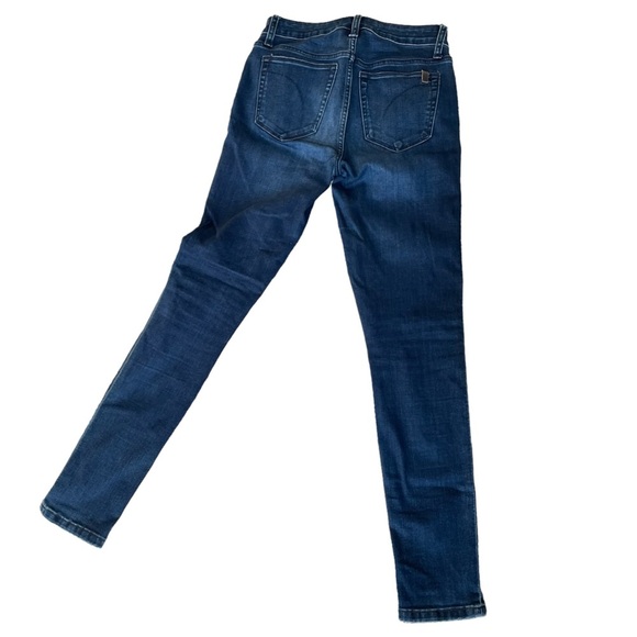 Joe's Jeans Supper Stretchy Skinny Dark Wash‎ Jeans Size: 25 - Picture 2 of 10